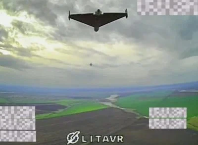 Бійці з 42 ОМБр показали унікальні кадри збиття "Шахеда" дроном-перехоплювачем LITAVR